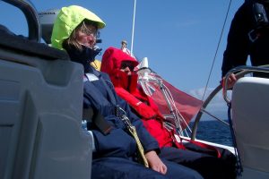 Rettungswestenpflicht in Deutschland auf Sportbooten - Rettungswesten im geschützten Cockpit auch bei moderatem Seegang